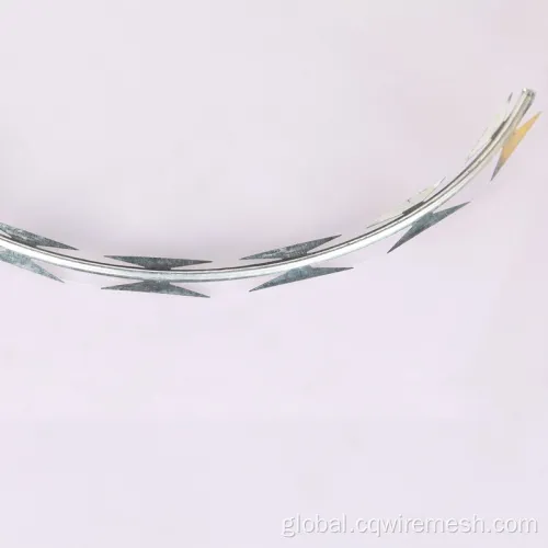 Double Twisted Barbed Wire Electro Galvanized PVC Coated Razor Barbed Wire Supplier